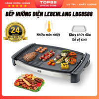Bếp nướng điện Lebenlang LBG8588 vỉ nướng điện công suất 2200W, bảo hành 2 năm