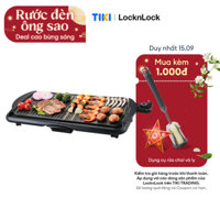 Bếp Nướng Điện Lock&amp;Lock Electric Grill EJG231 2000W - Hàng Chính Hãng