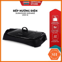 Bếp nướng điện sunhouse shd-4602- công suất 2000w bảo hành 12 tháng toàn quốc