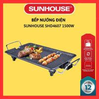 Bếp nướng điện Sunhouse SHD4607, Bếp nướng không khói Sunhouse. Bảo hành 12 tháng
