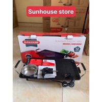 Bếp nướng điện Sunhouse SHD4600, Bếp nướng điện Sunhouse không khói, rất sạch sẽ dễ vệ sinh và an toàn cho sức khỏe.