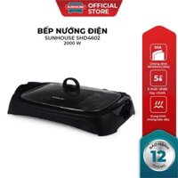 Bếp nướng điện SUNHOUSE SHD4602 - Công suất 2000W, Bảo Hành 12 Tháng