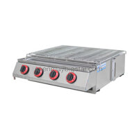 Bếp nướng gas 4 họng dài F004