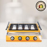 Bếp nướng Gas 4 họng Eton ET-K222 – Nướng thực phẩm không khói