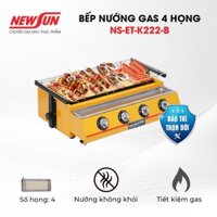 Bếp nướng gas 4 họng NS-ET-K222-B NEWSUN - (Gía bán chưa bao gồm phí Newsun vận chuyển)