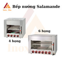 Bếp nướng gas SALAMANDER không khói 4 họng, 6 họng