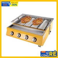 Bếp nướng hải sản bằng gas, nướng thịt bbq 4 đầu đốt Cao cấp ETON ET-K222