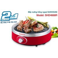 Bếp nướng hồng ngoại 2trong1 SHD4668 chính hãng giá tốt