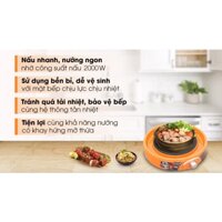 Bếp nướng hồng ngoại Sunhouse SHD4668