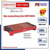 Bếp nướng không khói SATO Việt Nhật BN41, Nướng nhanh, tiết kệm điện,Bảo hành 36 tháng - F5.Refresh