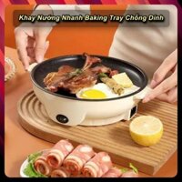 Bếp Nướng Mini Đa Năng Chống Dính Kiểu Hàn Quốc Baking Tray Size 26cm