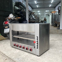 Bếp nướng Salamander 6 họng đốt hàng cao cấp Việt Nam