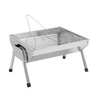 Bếp nướng than BBQ inox cỡ nhỏ, T35