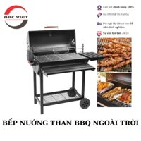 BẾP NƯỚNG THAN BBQ NGOÀI TRỜI[ CÓ NẮP ĐẬY + MOTOR] DÀNH CHO GIA ĐINH, LIÊN HOAN, DÃ NGOẠI