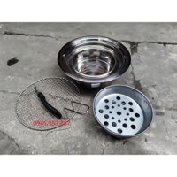 Bếp nướng than hoa âm bàn inox  giá rẻ tại hà nội