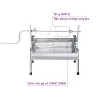 Bếp nướng than hoa đa năng 2 in 1,bếp nướng than hoa không khói,nướng ngoài trời,lò nướng thịt bằng than,inox DNS