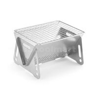 Bếp Nướng Than Hoa Gấp Gọn | Bếp Nướng BBQ Dã Ngoại - Loại Mini Chắc Chắn Vega365.vn