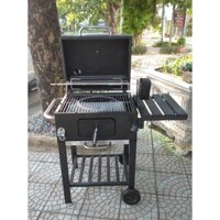 Bếp nướng than hoa hàng xuất khẩu LM1523 có mô tơ xoay gà, vịt tự động