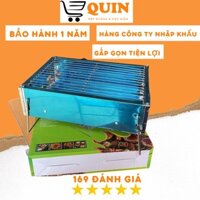 Bếp nướng than hoa inox nhỏ gọn tiện lợi phù hợp du lịch dã ngoại hàng công ty cao cấp quinbbq model hmin