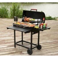 Bếp nướng than hoa không khói BBQ05 motor tự xoay