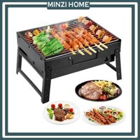 Bếp Nuớng Than Hoa Mini Hàng Loại 1, Bếp Nướng Gia Đình Chất Liệu Thép Không Gỉ Nhập Khẩu