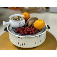 BẾP NƯỚNG THAN HOA TRÒN - NƯỚNG ĐỒ ĂN SIÊU TIỆN