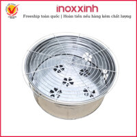 Bếp nướng than hoa tròn INOXXINH đường kính 27 đến 35cm, bếp than dùng ngoài trời bền bỉ