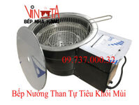 Bếp Nướng Than Hoa Tự Tiêu Khói Mùi, Lò nướng BBQ Hàn Quốc Âm Bàn
