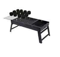 Bếp Nướng Than Hoa Vuông Ngoài Trời Không Khói Có Thể Gấp Gọn HISPEED