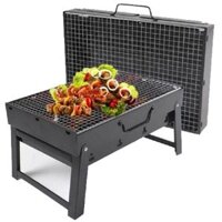 Bếp  nướng than  không  khói  xếp  gọn