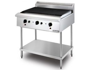 Bếp nướng than nhân tạo 3 họng gas Berjaya CB3BFS-17