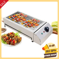 Bếp nướng thịt xiên 2800W gia nhiệt kép, điều chỉnh 50 - 300 độ