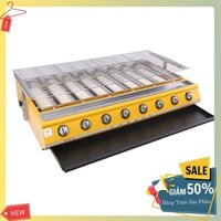 Bếp nướng thịt xiên ETON ET-K288 8 họng chuyên hải sản hàu, thịt bbq không khói