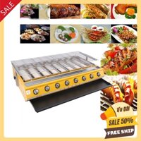 Bếp nướng thịt xiên ETON ET-K288 8 họng đốt hồng ngoại không khói
