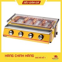 Bếp nướng thịt xiên ETON ET-K222 4 họng chuyên hải sản hàu, thịt không khói