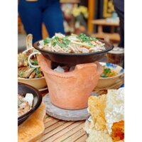 Bếp than, bếp Ông Táo, bếp lò nướng than, cao 17cm🍃🍃