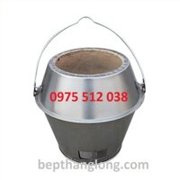 Bếp than lò quay vịt heo