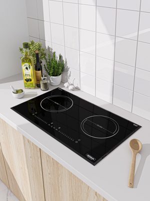 Bếp từ 2 vùng nấu Hesman HB1201