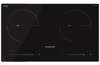 Bếp từ 2 vùng nấu Sunhouse SHB588DI 4000W kính Ceramic