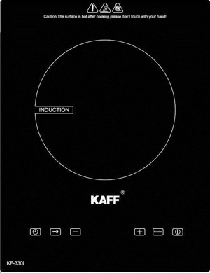 Bếp từ âm 1 vùng nấu Domino Kaff KF-330I - 2000W