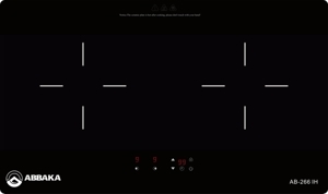 Bếp từ âm 2 vùng nấu Abbaka AB-266 IH