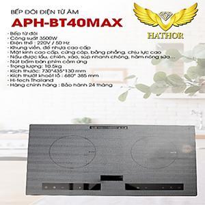 Bếp từ âm 2 vùng nấu Apechome BT40MAX