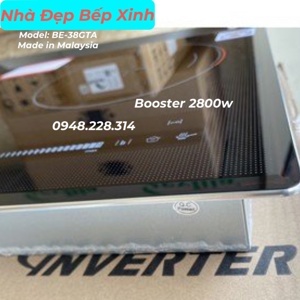 Bếp từ âm 2 vùng nấu Bauer BE-38GTA