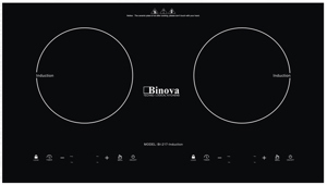 Bếp từ âm 2 vùng nấu Binova BI-217 - Induction