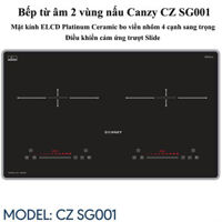 Bếp từ âm 2 vùng nấu Canzy CZ SG001