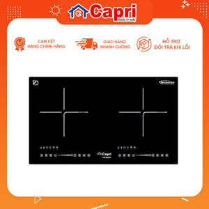 Bếp từ âm 2 vùng nấu Capri CR-822KT