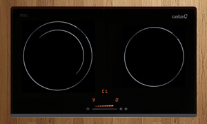 Bếp từ âm 2 vùng nấu Cata IB-772 - Màu BK