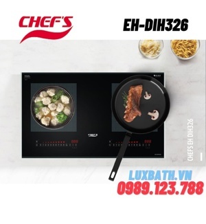 Bếp từ âm 2 vùng nấu Chef's EH-DIH326