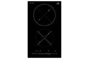 Bếp từ âm 2 vùng nấu Domino Bauer BE 32DI