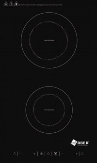 Bếp từ âm 2 vùng nấu domino Arber AB-001 - Bảo hành 3 năm, Hàng chính hãng